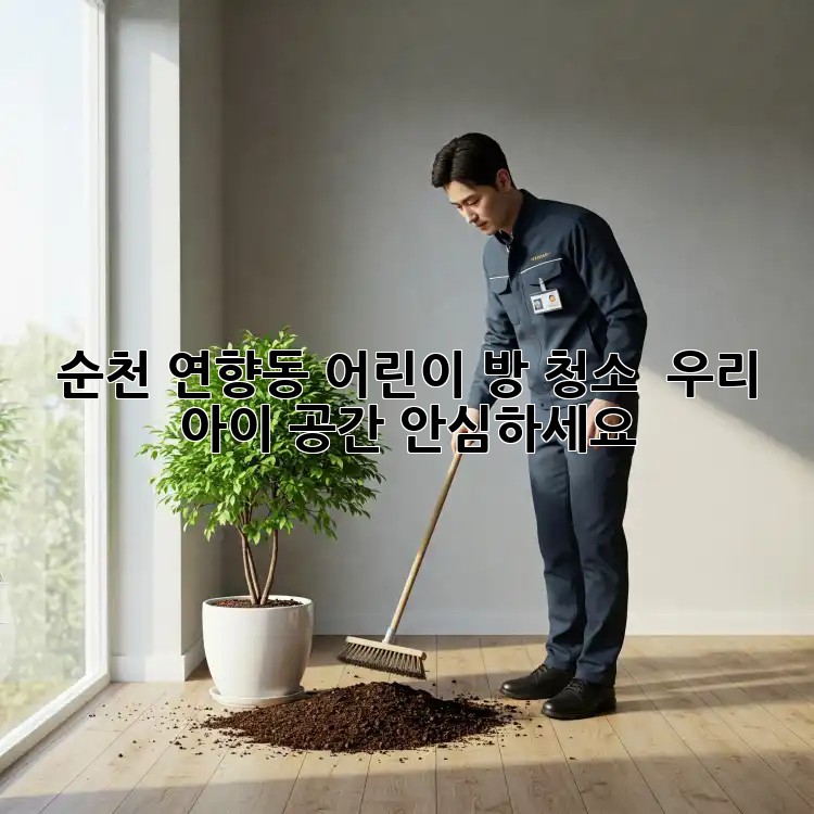 순천 연향동 어린이 방 청소 ✨ 우리 아이 공간, 안심하세요!