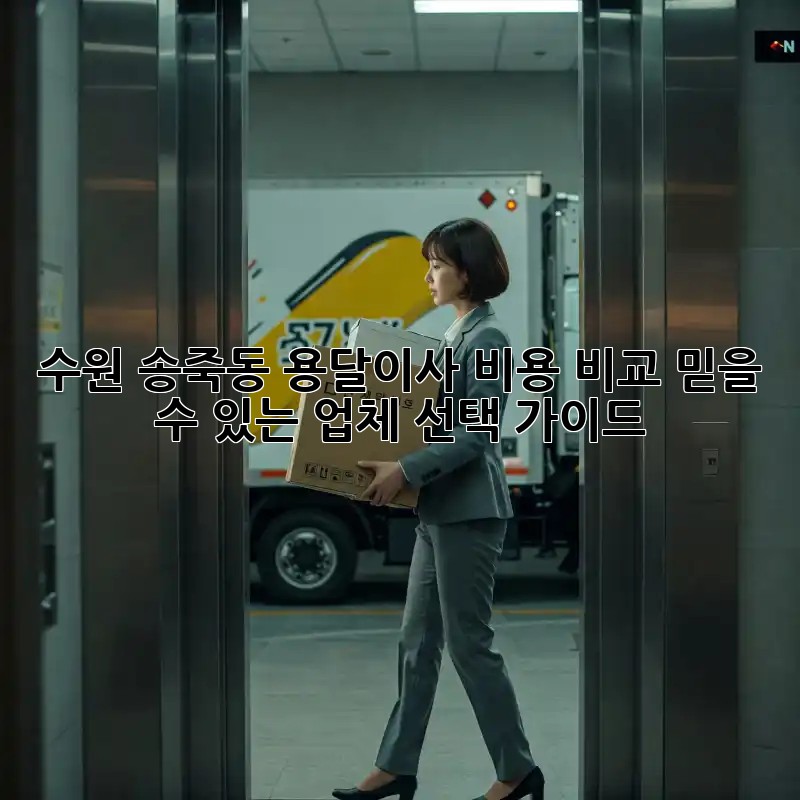 수원 송죽동 용달이사 비용 비교: 믿을 수 있는 업체 선택 가이드