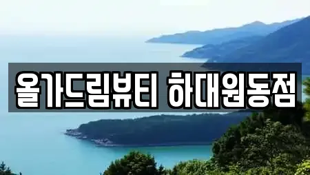 올가드림뷰티 하대원동점