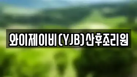 와이제이비(YJB)산후조리원