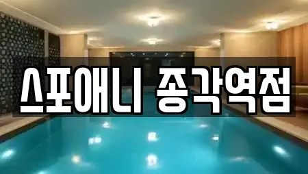 스포애니 종각역점