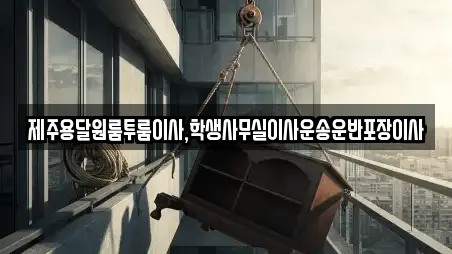 제주용달원룸투룸이사,학생사무실이사운송운반포장이사