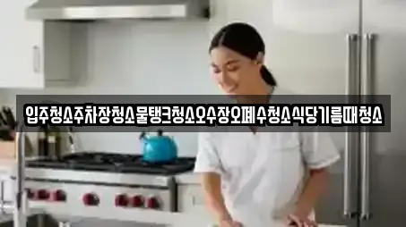 입주청소주차장청소물탱크청소오수장오폐수청소식당기름때청소