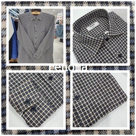 레노마 기모셔츠: 겨울 스타일과 보온성의 완벽 조화