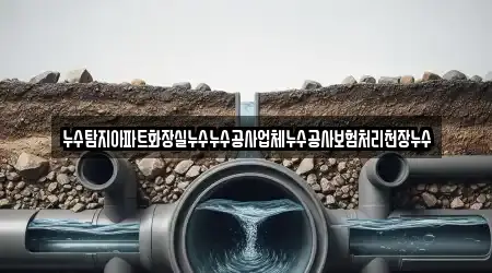 누수탐지아파트화장실누수누수공사업체누수공사보험처리천장누수