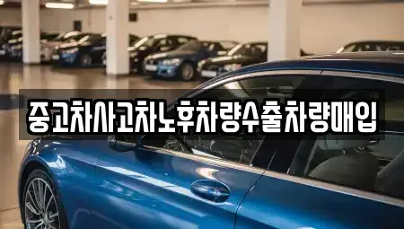 경기 양평군 서종면 중고차매입 전문 중고차사고차노후차량수출차량매입