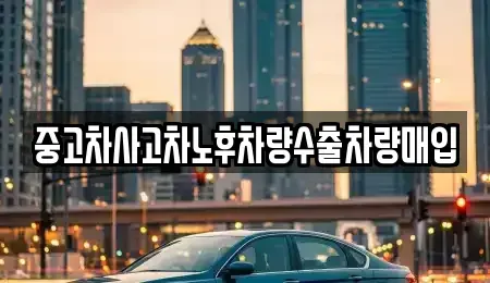 경기도 성남시 수정구 수진동 중고차매입 전문 중고차사고차노후차량수출차량매입