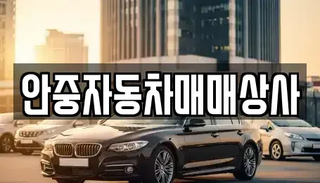 경기도 평택시 청북읍 중고차 전문 안중자동차매매상사