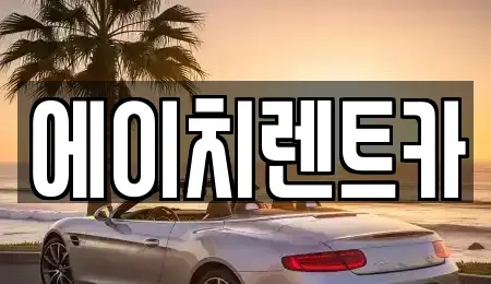 경북 성주군 선남면 렌트카 전문 에이치렌트카