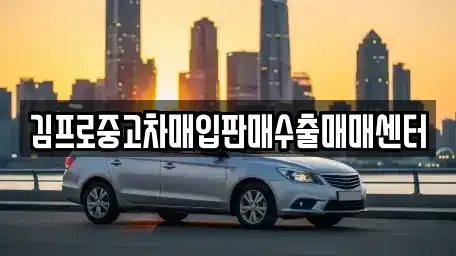 경북 성주군 선남면 중고차매입 전문 김프로중고차매입판매수출매매센터