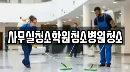 사무실청소학원청소병원청소