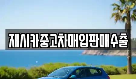 서울 강동구 성내동 중고차매입 전문 재시카중고차매입판매수출