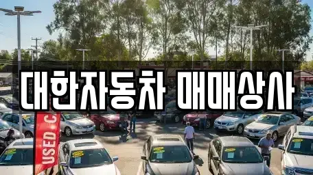 충북 제천시 흑석동 중고차 전문 대한자동차 매매상사