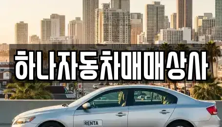 충북 제천시 흑석동 중고차매매 전문 하나자동차매매상사