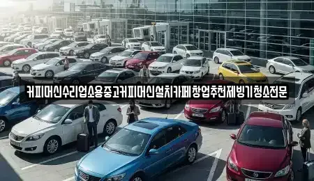 충북 청주시 청원구 오동동 중고차 전문 커피머신수리업소용중고커피머신설치카페창업추천제빙기청소전문