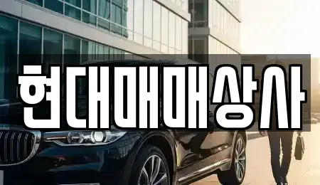 충청남도 당진시 신평면 중고차매매 전문 현대매매상사